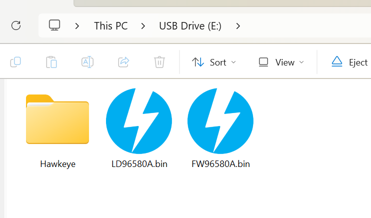 Hawkeye firefly  Thumb 3 firmware 20250912